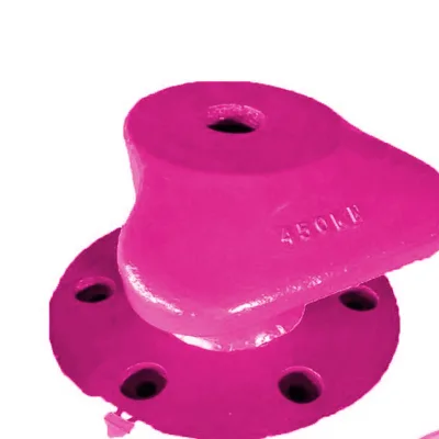 Heavy Duty 100 Tons for Boat Dock Ship Berthing Mooring Cast Iron Bollard