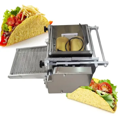 Stainless Steel Flour Tortilla Press - Commercial Mexican Tortilla Maker for Restaurants & Bakeries