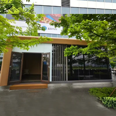 Zero Carbon Living Aluminum Prefab Eco House 2.0 Ecological Wellness Capsule Microbial Toilet Negative Ion Living Room Hotel