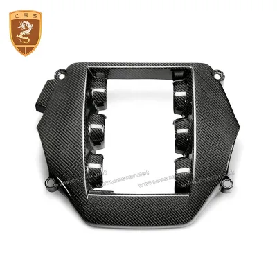 Accessories Interior Car OEM Style Carbon Fiber Engine Cover Trims for Nissan GTR R35