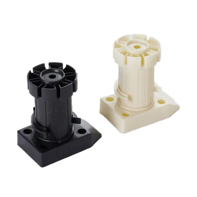 PVC Adjustable Leg Kitchen Cabinet Furniture Legs Plastic Sofa Leg Cover
