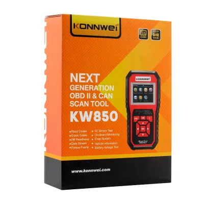 Cross-border Bestseller KW850 Red OBD2/E-OBD Car Diagnostic Tool Fault Scanner