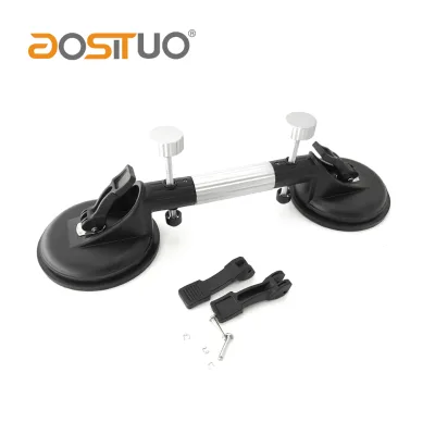 Flexible Aluminum Marble Joining Seam Setter Construction Hand Tool Suction Cup Leveling Stone Granite Gripper Plate