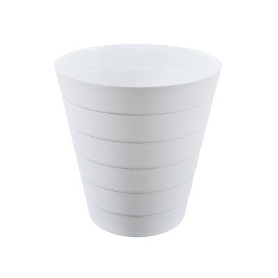 Waste Bins for Home PP Trash Can Home Office Plastic Round Waste Bin Sundries Barrel Box Dustbin Basket for Home Use