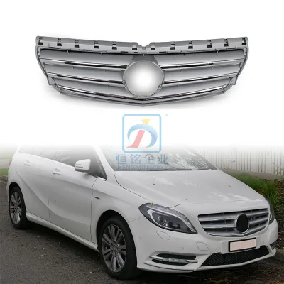 For W246 Grille ABS New Auto Accessories Large Logo HM Auto Parts 2468801483 2468801283