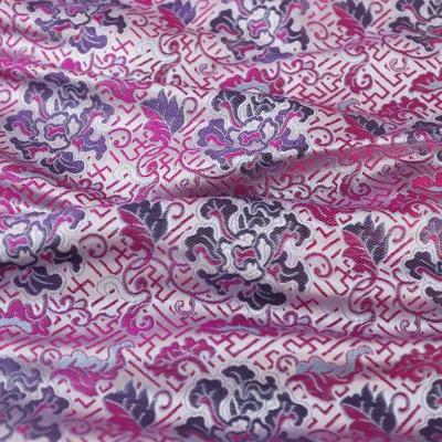 Elegant Woven Cushion Upholstery Made China Wholesale Cheap Price Brocade Fabric for Women Man Tang Suit Hanfu Garment Jacket
