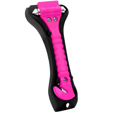 Two-in-One Car Safety Emergency Hammer Rescue Tool for Fire Escape and Window Breaker