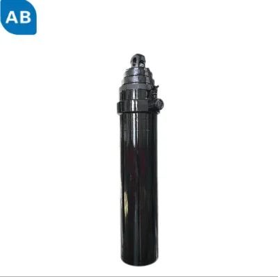 Telescopic Hydraulic Cylinder for Woodworking Machinery - 90mm Bore 400mm Stroke, Anti-Sawdust Seal Design