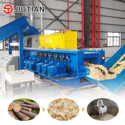 Good Performance Wood Shaving Plant for Animal Bedding