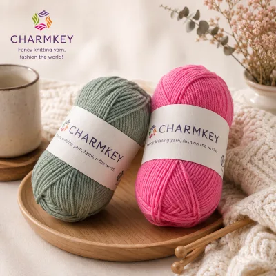 Factory Price 50g 100% Merino Wool Dyed Yarn-Eco-Friendly Anti-Pilling Soft for Hand Knitting
