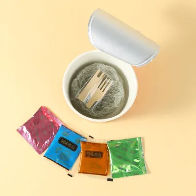 Disposable Fork Individually Pack Folding Cup Noodle Forks