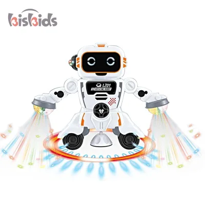 Electric Universal Battle Light Music Dancing Toy Robots for Kids