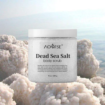 Wholesale Hand Scrub Exfoliating Face Cleansing Bath Body Scrub Sea Salt Smoothing Bath Scrub