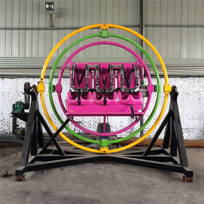 Six Seats Space Ring Amusement Facilities for Entertainment Purposes