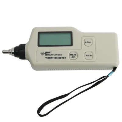 AR63A Vibration Meter Vibration Tester Vibration Gauge Range Velocity Range 0.1~199.9m/s