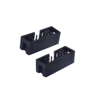 Factory 2.54mm Pitch Height 9.1mm PA6T Straight Box Header