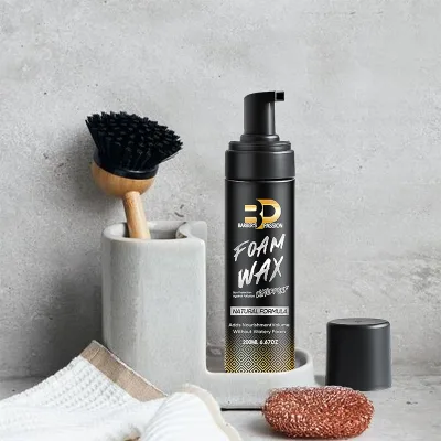 Creat Your Own Whole Products Private Label Non Watery Rich Foam Men Styling Mousse Foam Wax for Dry Curls