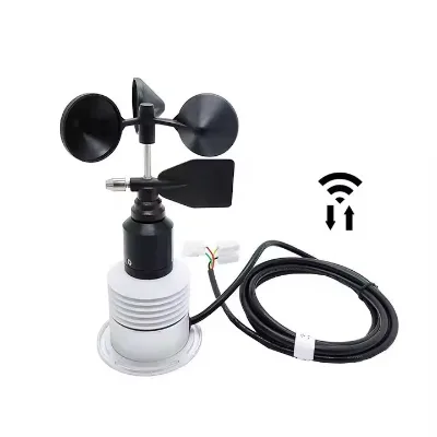 5-in-1 Measuring Air Temp Humi Press Wind Speed and Direction Multi-parameter Chemical Plant Areas Integrated Weather Station