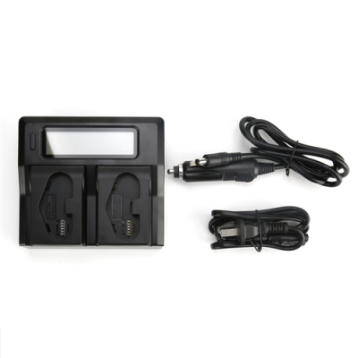 KingMa LP-E19 Dual Channel LCD Battery Charger for Canon EOS 1Dx Mark II,1Dx,1Ds Mark III,1D Mark IV