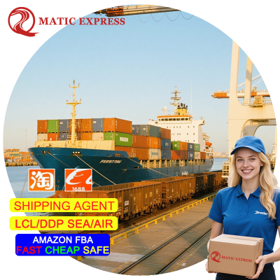 Direct Weekly Sea Freight From Guangzhou Rotterdam LCL+Express Delivery Customs Clearance 30-40 Days Transit Time Matic Express