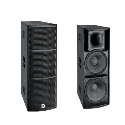 Disco Equipment Portable Surround Sound Double 15 Inch Loud Speaker