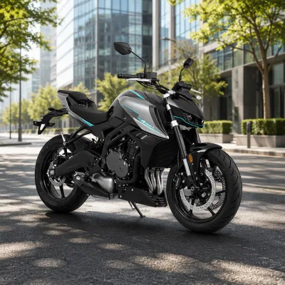 Performance KOVE 450R 443cc 48kW 12000rpm Naked Motorcycle 205km/h for Professional Track Use