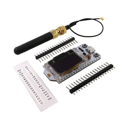868MHz 915MHz SX1276 ESP32 LoRa OLED 0.96 Inch Blue Display BLE WIFI ESP32 ESP-32 Module with Antenna