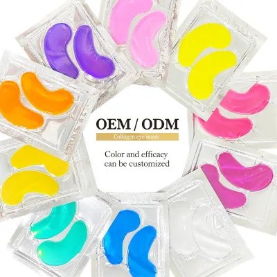 Korean Eye Care Collagen Facial Mask for Moisturizing Eye Patch with Collagen PDRN Custom Logo Eye Mask Eye Patch Eye Under Eye