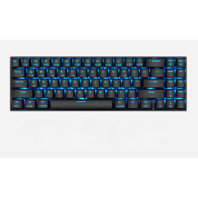 71 Keys Wired/bt Mechanical Keyboard Dual Mode Wireless Mechanical Keyboard for Pc Tablet Phone Arabic Keyboard
