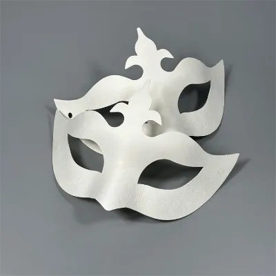 Hand-Painted Masks for Children Customer Customizable Pulp Mask 100%Post-Industrial Raw Material