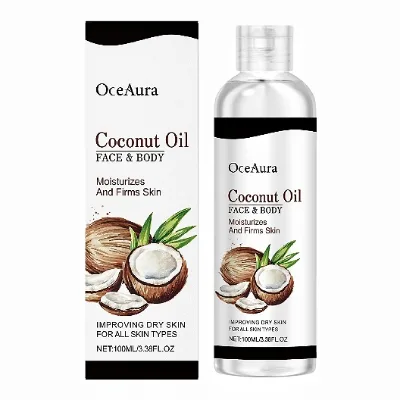 OEM Custom Coconut Body Oils Face and Body Skin Care Moisturizing Nourishing Firming Coconut Body Oil