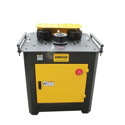 Hydraulic Horizontal Plate Round Iron Bar Thread Bar Bender Machine