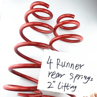 4x4 Offroad Shock Absorber Accessories Rear Springs 2" Lifting Coil Springs for Toyota 4 Runner