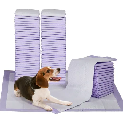 AOYA Eco-Friendly Biodegradable Disposable Fluffy Pulp Wood & Fiber Pet Training Pad for Dogs & Cats