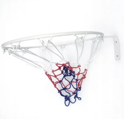 IUNNDS 380mm Portable Indoor/Outdoor Basketball Hoop with Net White Easy Assembly for Sale