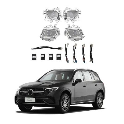 Suitable for 2023 Mercedes Benz GLC W254 Mid Tone Cover Plate 64 Colors Audio Cover Plate Interior Modification and Upgrade