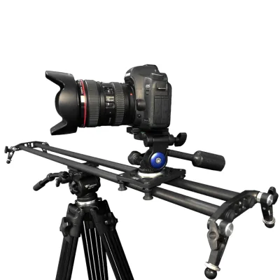( Latest Version) Jianmei Bearing Slider Camera DSLR Slider 120CM Camera Slider with Storage Package