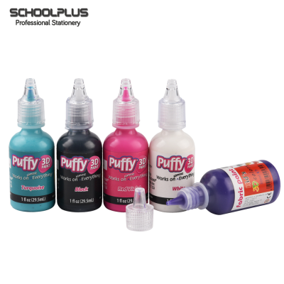 3d DIY Permanent Fabric Paint Textile Paint 3d Soft Verf Fabric Paint for Textile