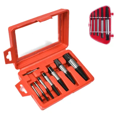 8pcs Sliding Screw Removal Tool Set Faucet Triangle Valve Bolt Screw Extractor for Broken Wire Extractor