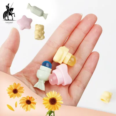 OEM Portable Multifunctional Makeup Brush Cute Candy Private Label Mini Silicon Lip Brush