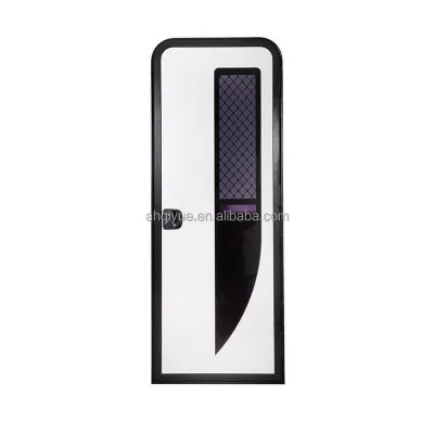 Hot Sale Aluminum Caravan RV Entry Door With Metal Grid Fly Screen Door 620x1850mm