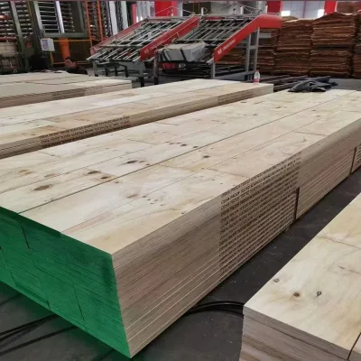 Hot Sale Dongqing Pine LVL Dongqing-LVL 38MM 45MM Waterproof Glue Formwork Panel Smooth Surface Timber Scaffold Boards