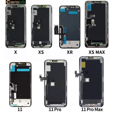 Gx OLED LCD Screen Display for iPhone 11 12 13 14 15 16 Pro Max X Xs Max Xr 6 6s 7 8 Plus Mobile Phone Replacement Screen