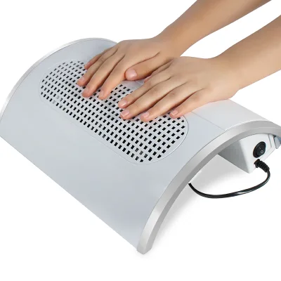 Powerful Nail Suction Dust Collector Low Noisy 3 Fans Strong Nail Vacuum Cleaner with 2 Dust Collecting Bag Nail Art Equipment