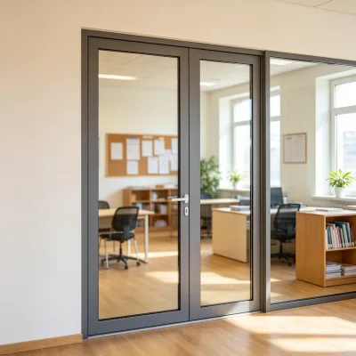 Premium Casement Door Creates Peaceful Private Space