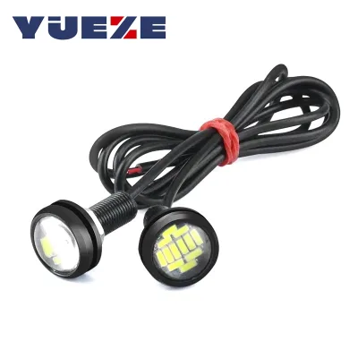 Eagle Eye LED 23mm 4014 12SMD Daytime Driving Standby Turn Signal Lamp Reverse Lamp High-power License Plate Lamp White