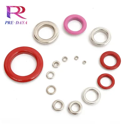 Low Price Wholesale Custom Size Nickel-Free Round Plated Metal Brass Stainless Steel Garment Eyelet