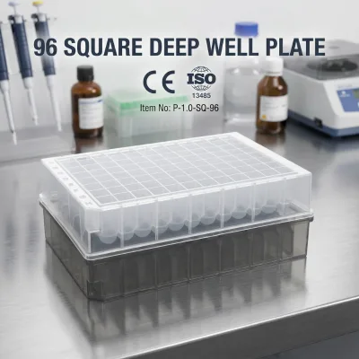 96-Well Deep Well Multiwell Plate Deep Well Microplate U-bottom 1.0mL