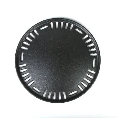 High Quality Korean Durable Non Stick Easily Cleaned Charcoal Grills BBQ 295mm Medical Stone Grill Pan