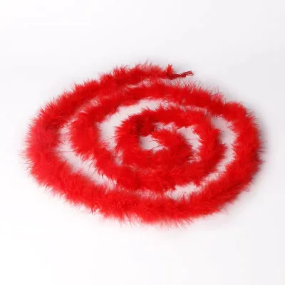 Turkey Feather Boa Marabou Feather Boa DIY Carnival Accessories Halloween Costume Strip of Feathers
